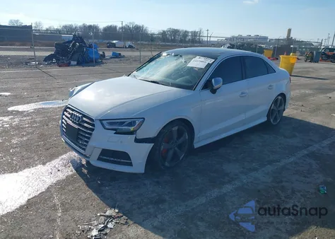2019 Audi S3 2.0T Premium Plus z USA, uszkodzony, nr VIN WAUF1GFF8K1020339